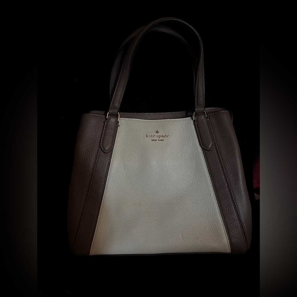 Kate Spade Color Block New York Jackson Medium Triple Compartment Satchel